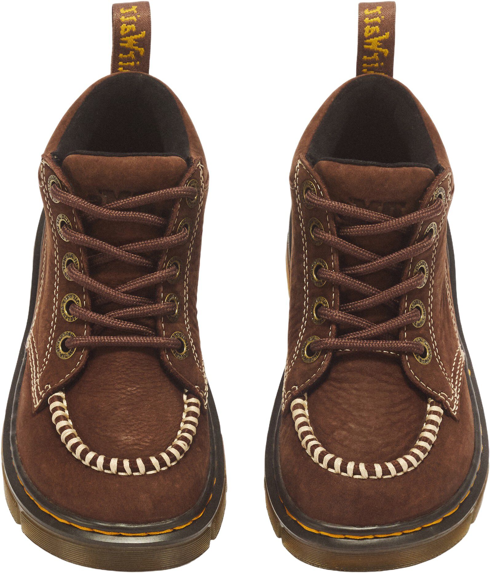 Raffe Moc Boot J Dark Brown Tumbled Nubuck