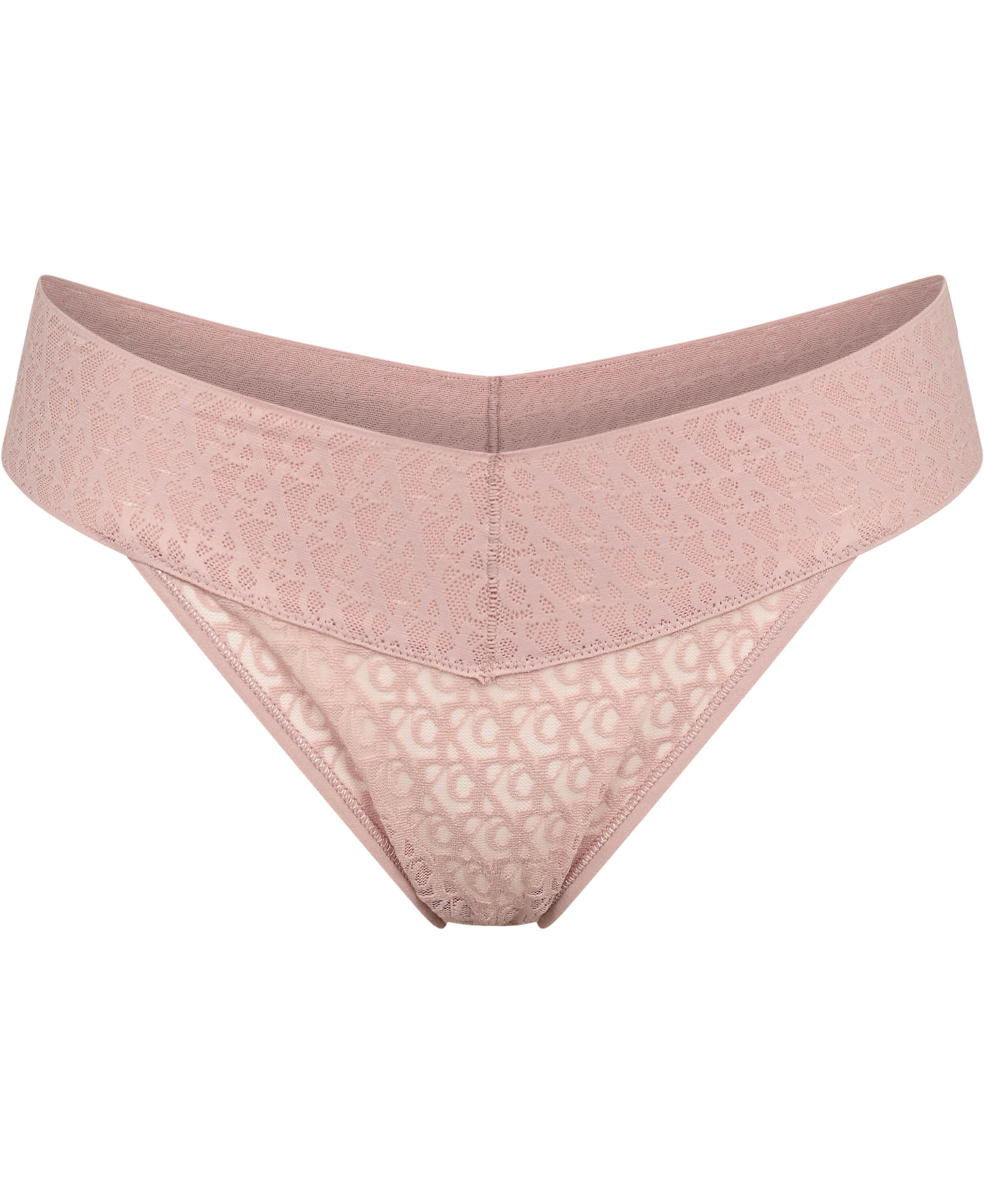 CK Monogram Lace Low Rise Briefs
