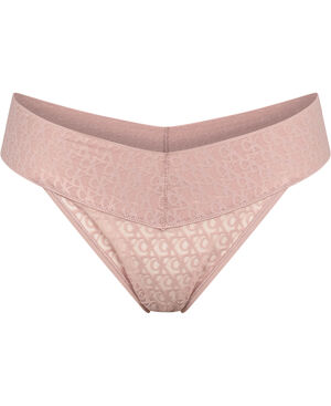 CK Monogram Lace Low Rise Briefs