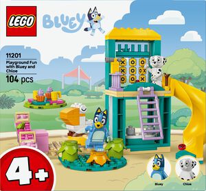 Sjov på legepladsen med Bluey og Chloe 11201