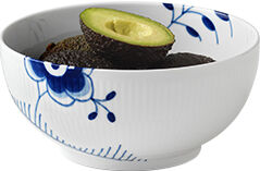 Blue Fluted Mega sk&aring;l 1,1L / 18 cm