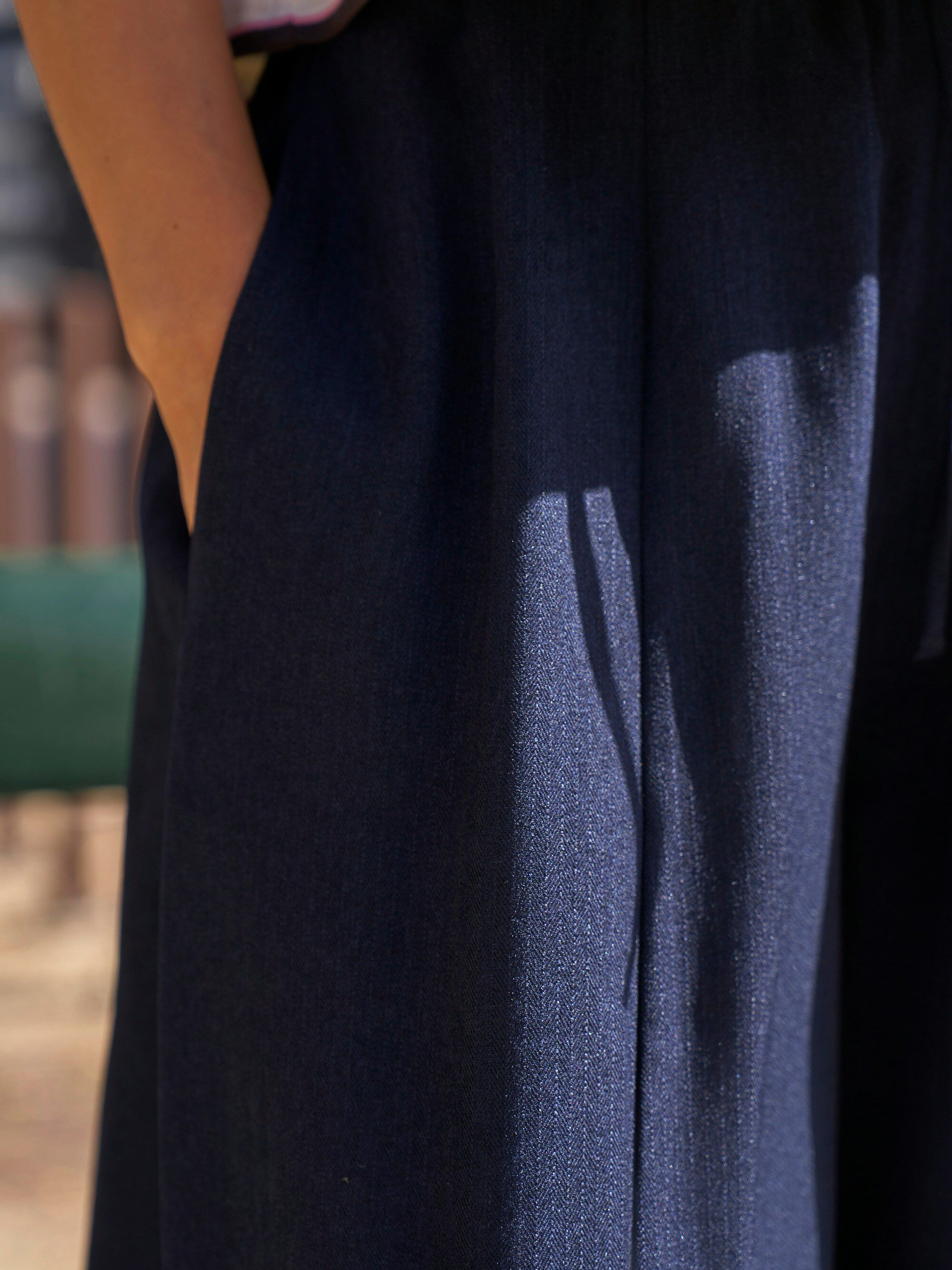 Eveline Pinstripe Pants