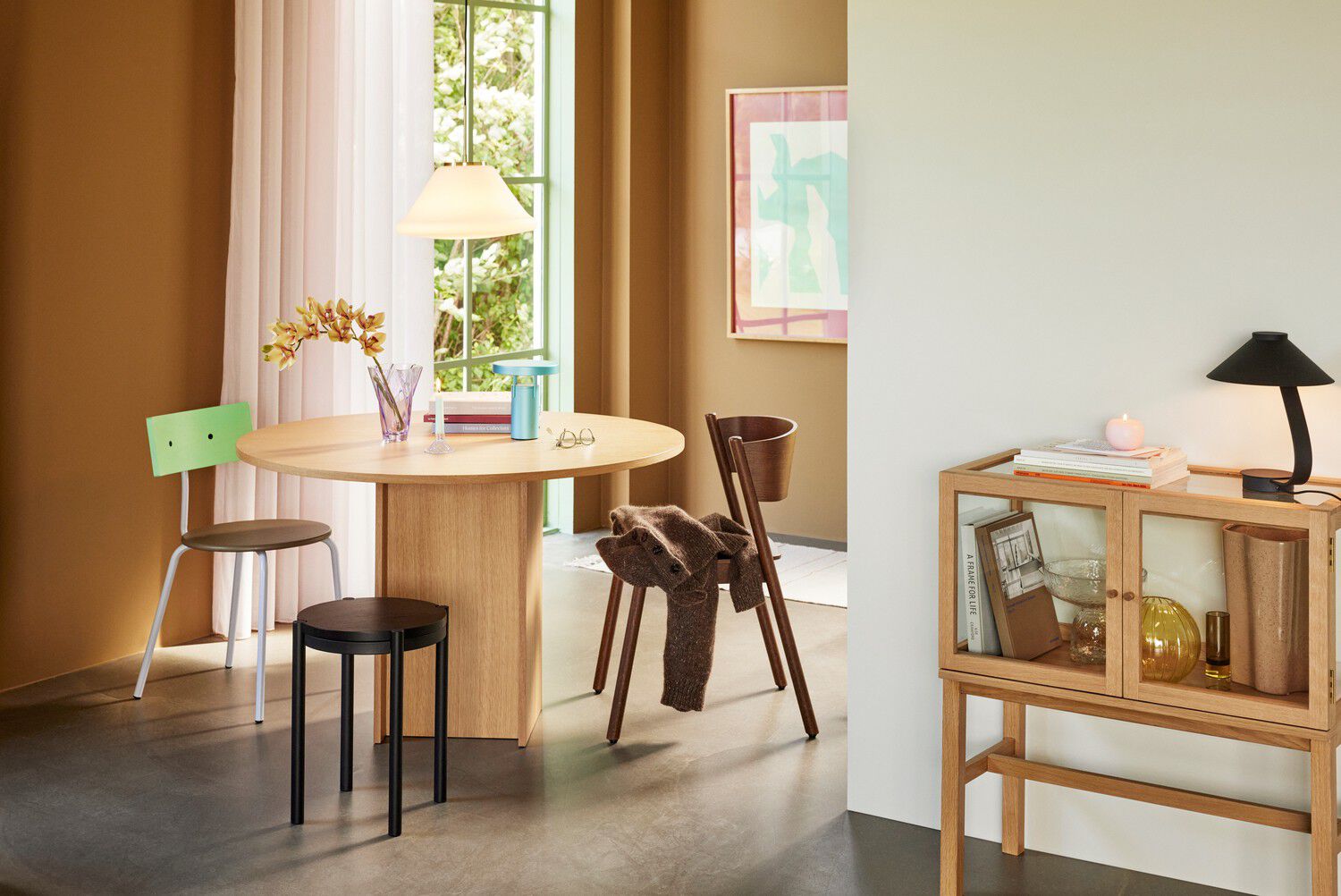 BringMe Portable Lamp Mini Metallic Turquoise