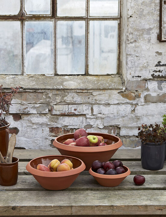 Knabstrup degfat 0.1 l. terracotta