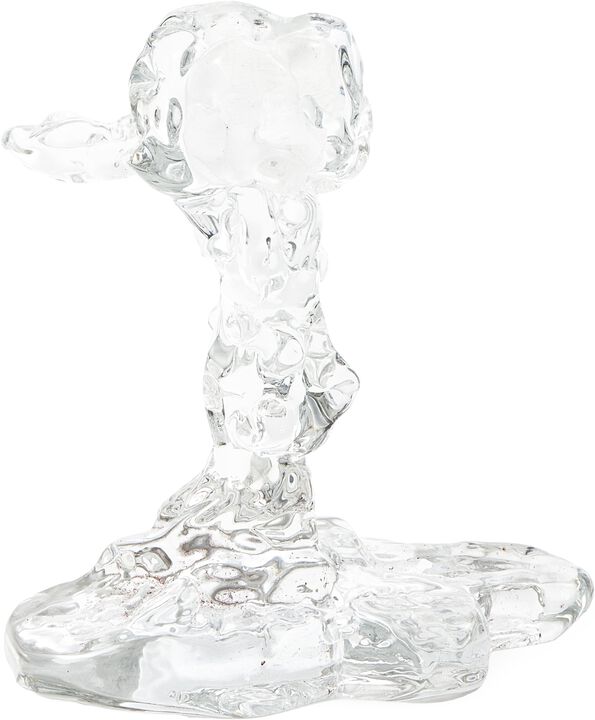 drip candle holder glass S