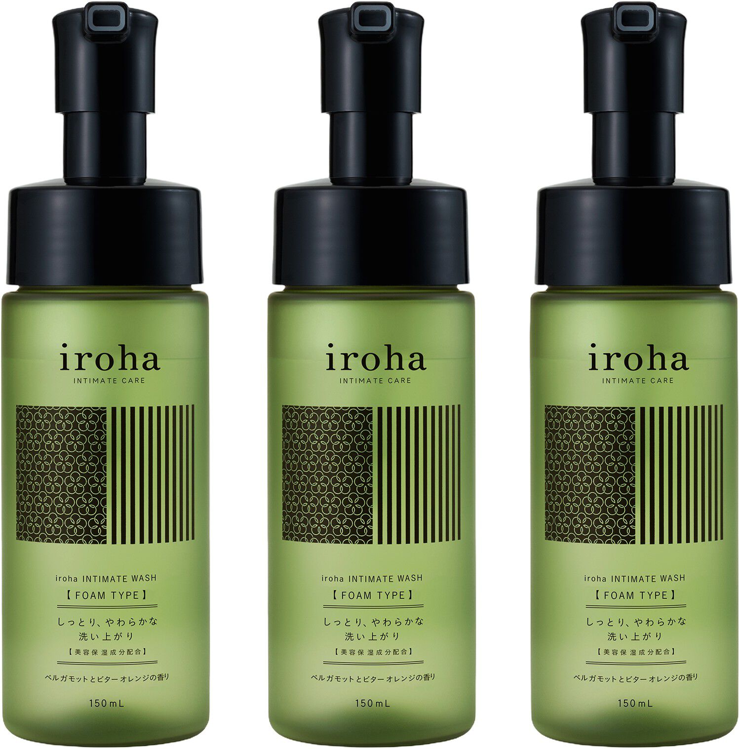 iroha INTIMATE WASH Bergamot and Bitter Orange