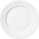 White Fluted 19 cm tallrik