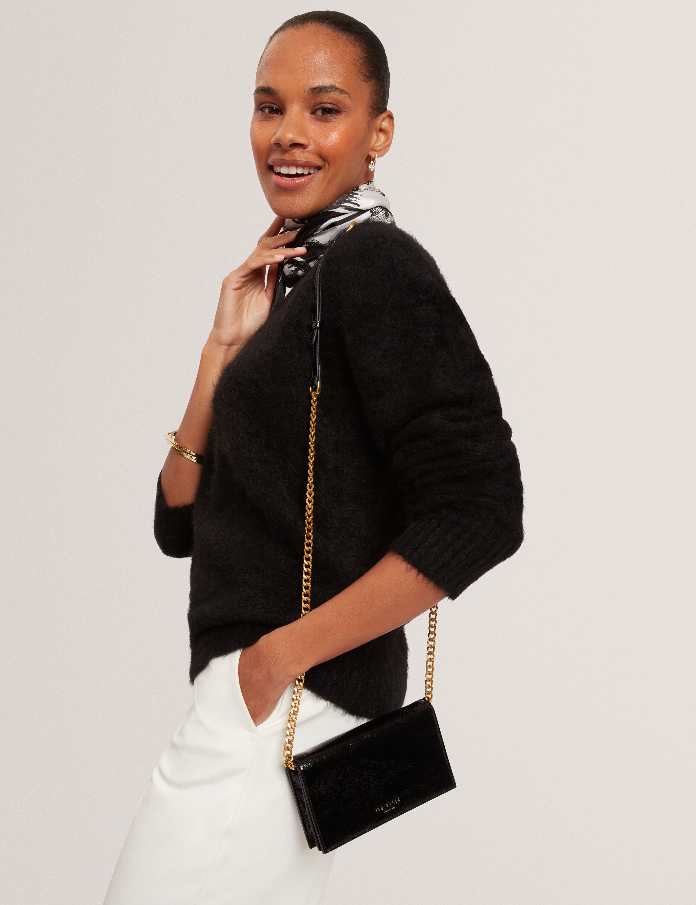 MAHIRAA Crossbody Flapover Bag