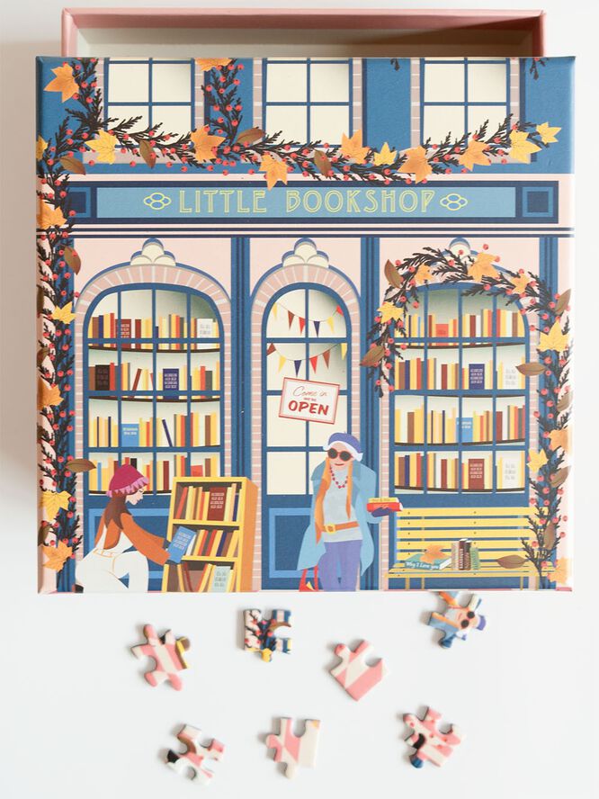 Little Bookshop - puslespil med 150 brikker
