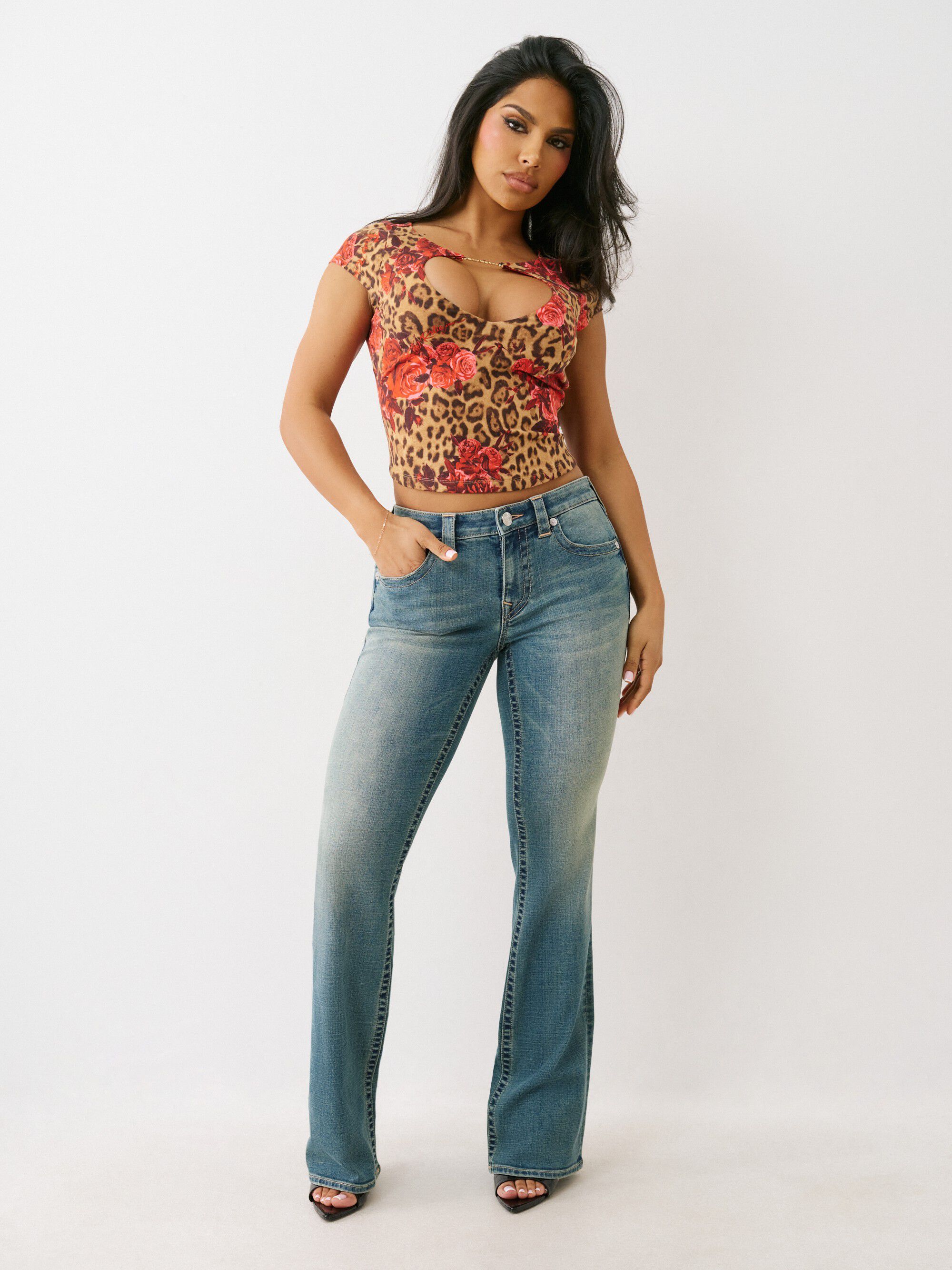 BECCA MR BOOT CUT FLAP