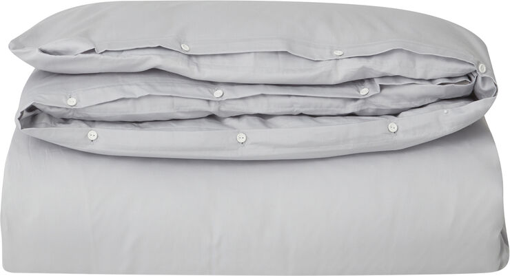 Hotel Cotton Sateen Lt Gray Pillowcase