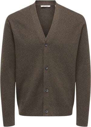 ONSTING LIFE REG LS CARDIGAN KNIT N