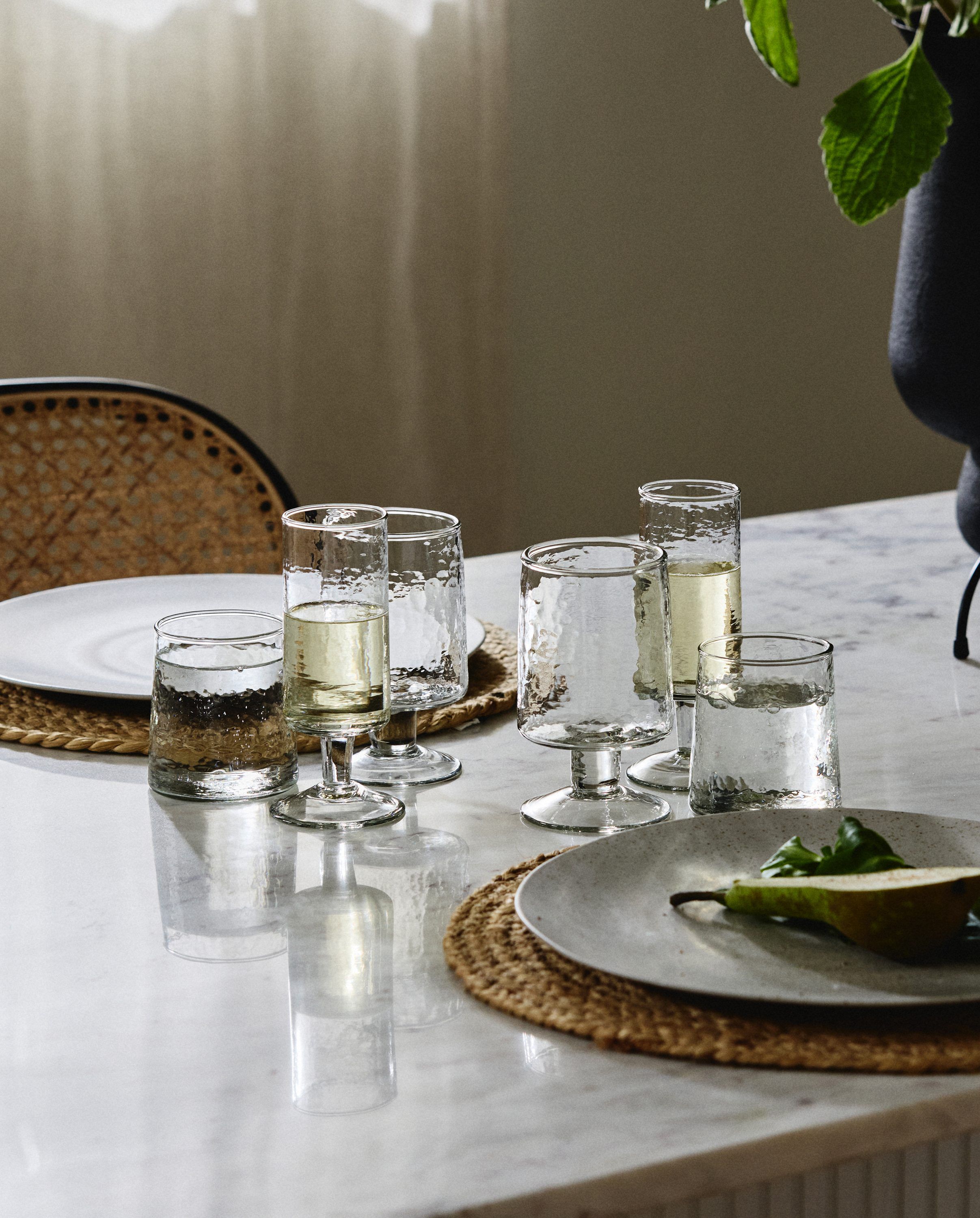 VITA drinking glass - clear