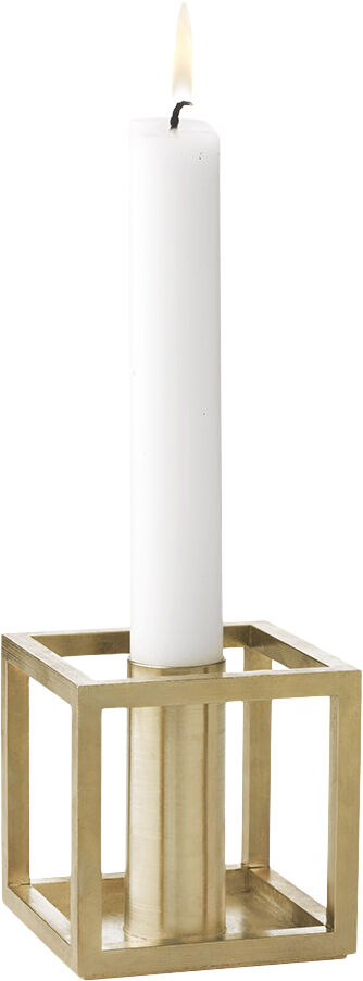 Kubus 1, Candle Holder, Gold Plated