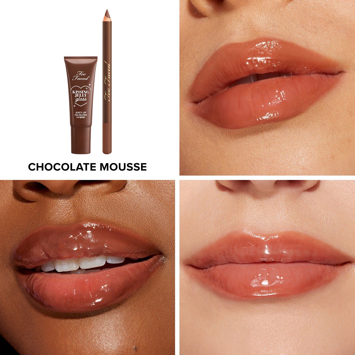 Chocolate Mousse Lip Kit - L&auml;ppset