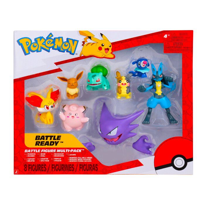Pokemon 8pk Battle Figure