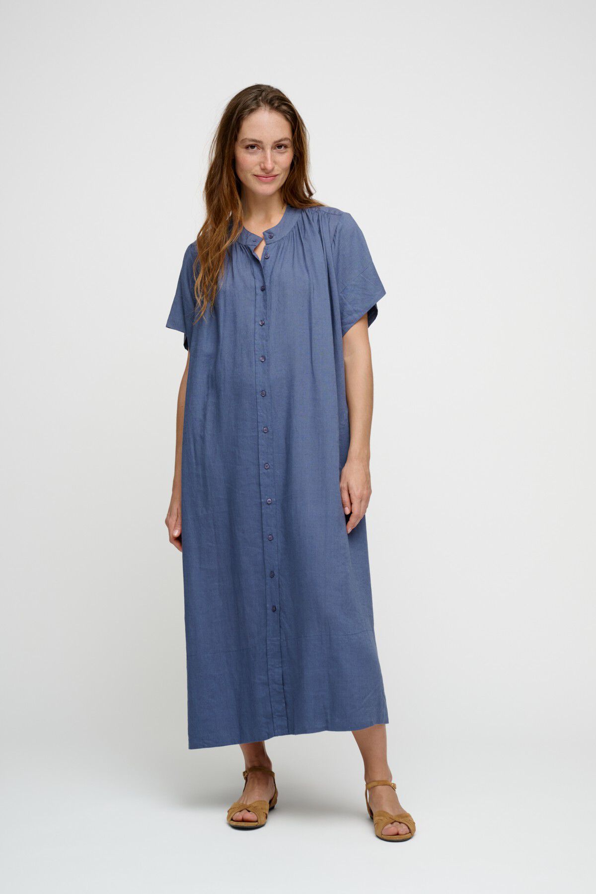 june shirtdress linen