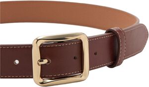 Square buckle belt