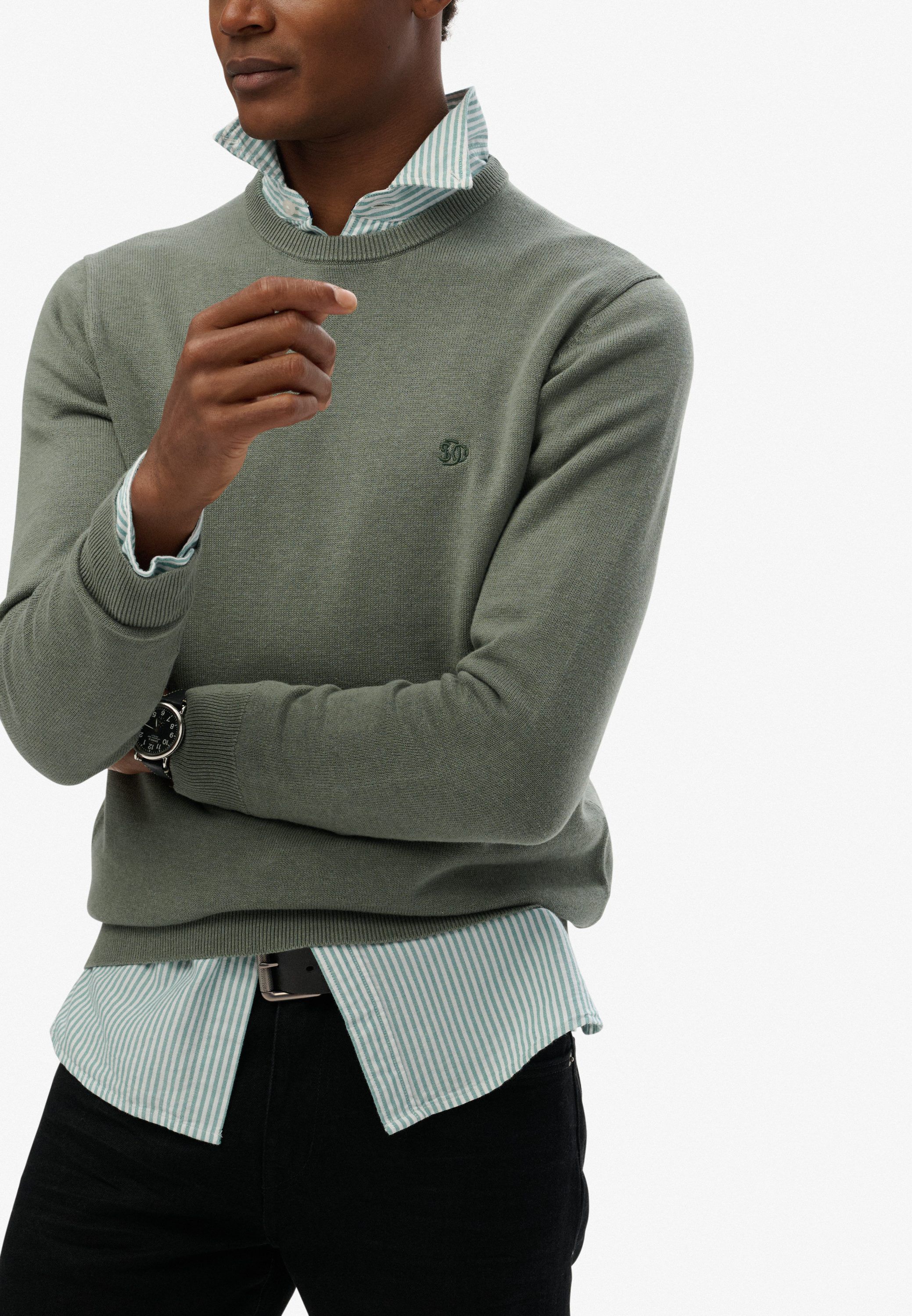 ESSENTIALS COTTON JUMPER