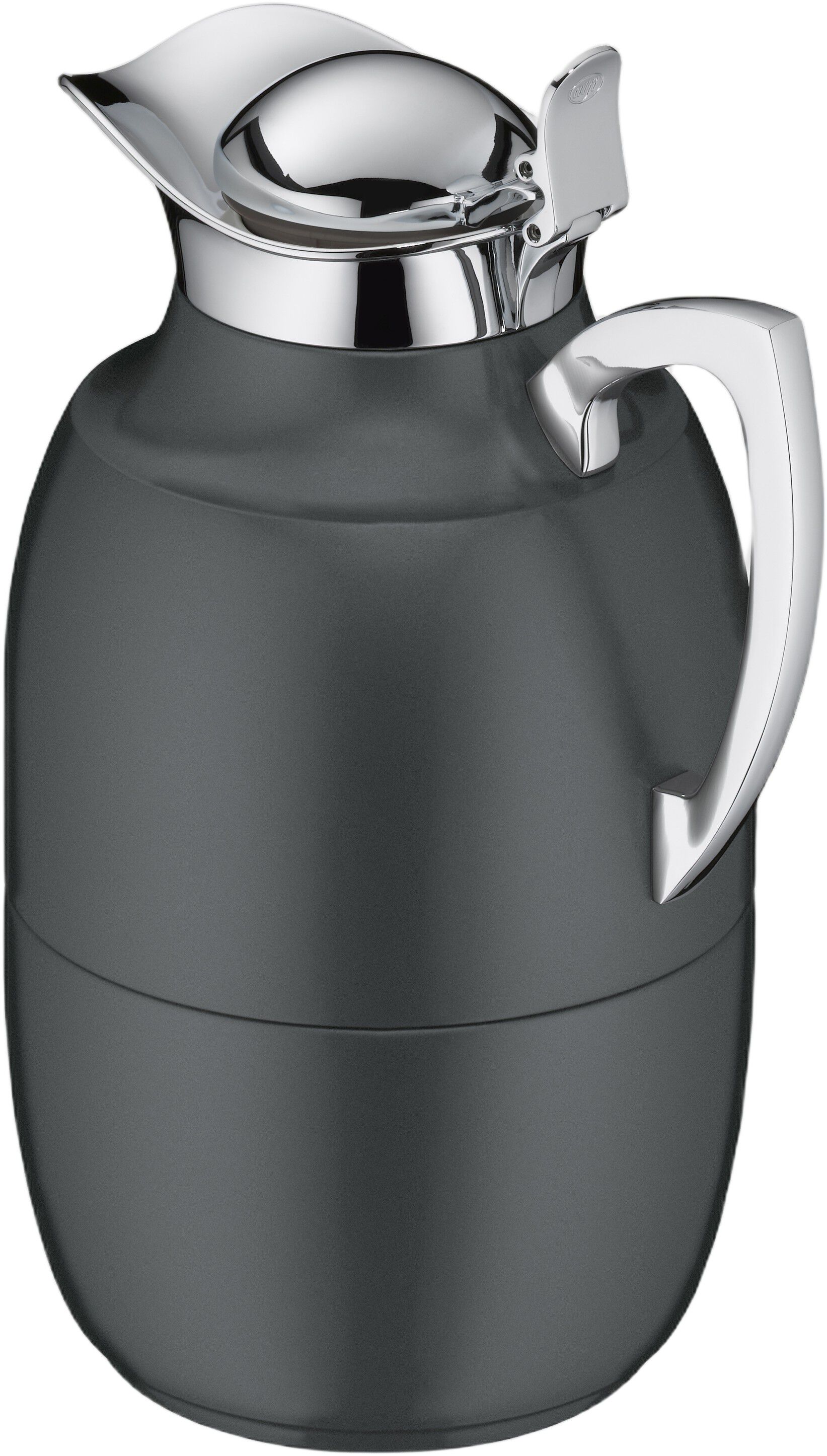 Termoskanna Juwel 1 liter Matt svart Rostfritt st&aring;l