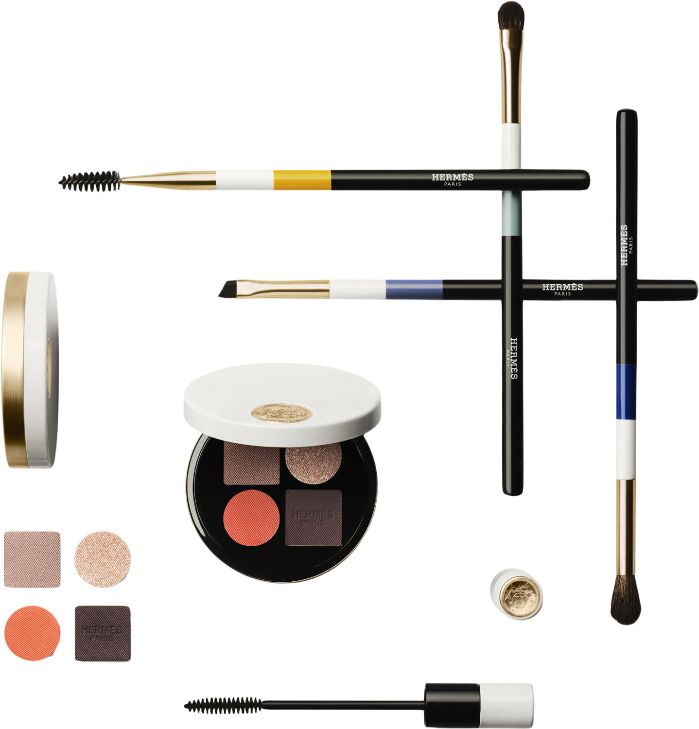 Ombres d'Herm&egrave;s, powder quartet for the eyes