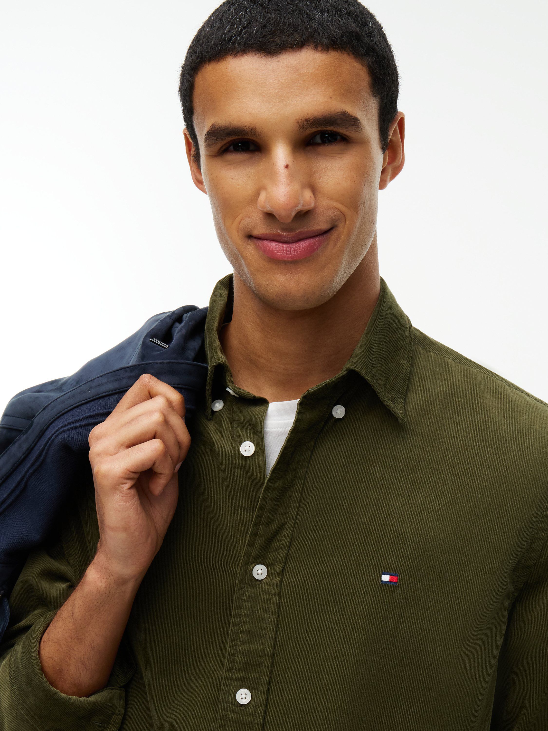 SOLID CORDUROY RF SHIRT