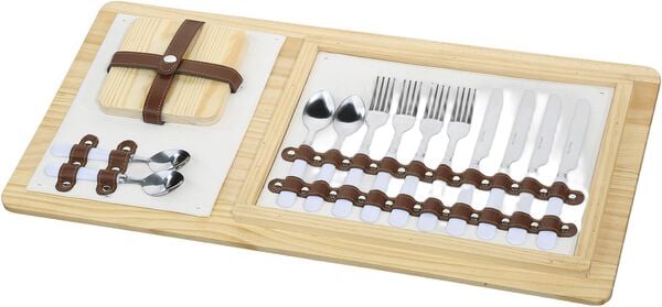 Picnickurv PALERMO m/tilbehør 4 pers.