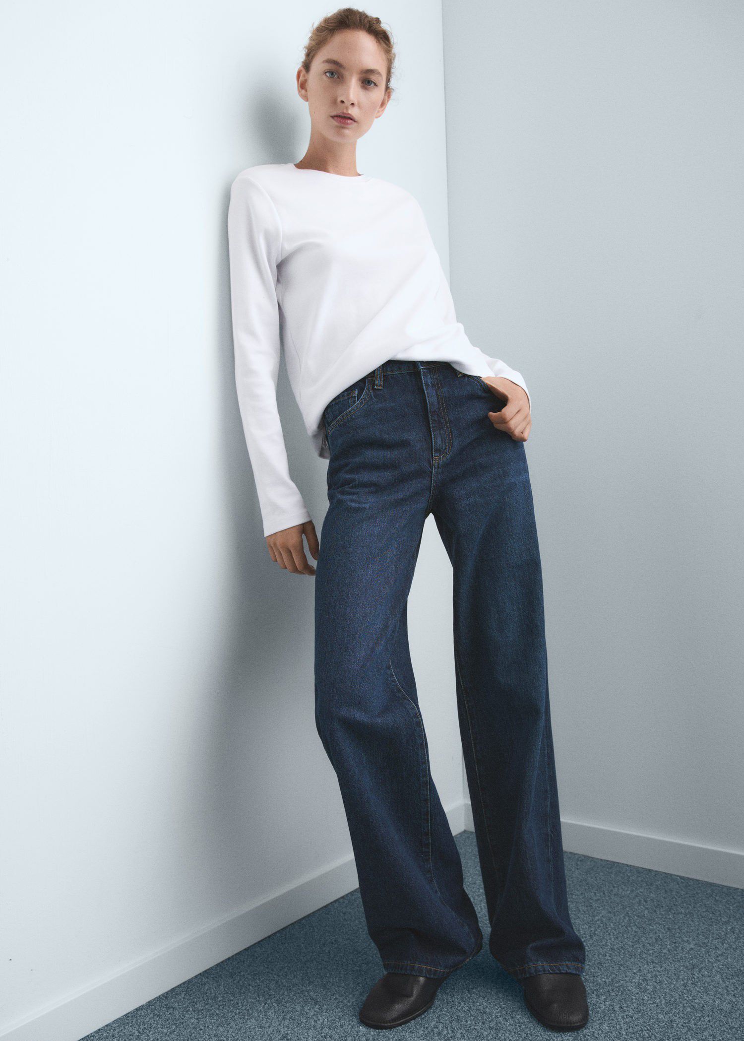 Danila wide leg high-rise jeans