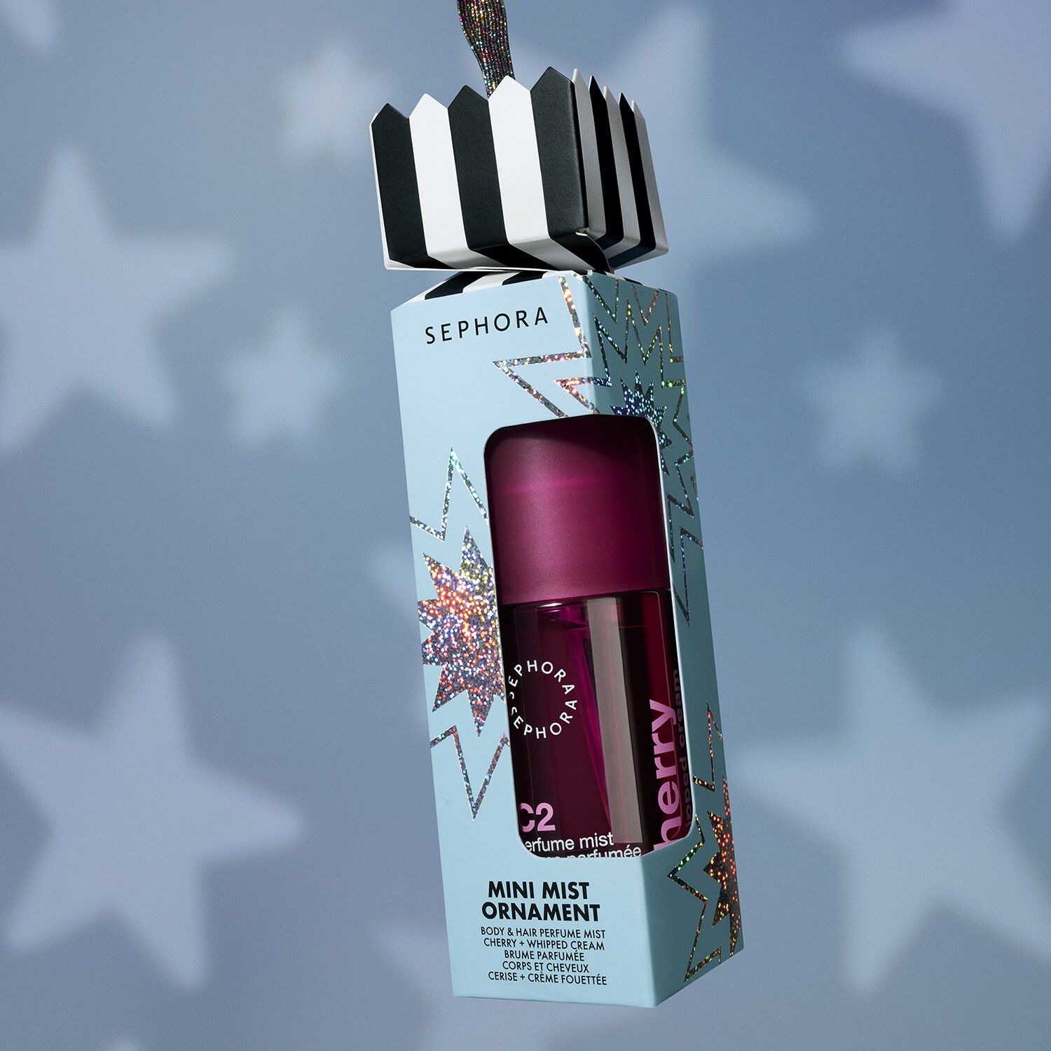 MINI MIST ORNAMENT - Set med kr&auml;m och parfymerad kropps- och h&aring;rmist m
