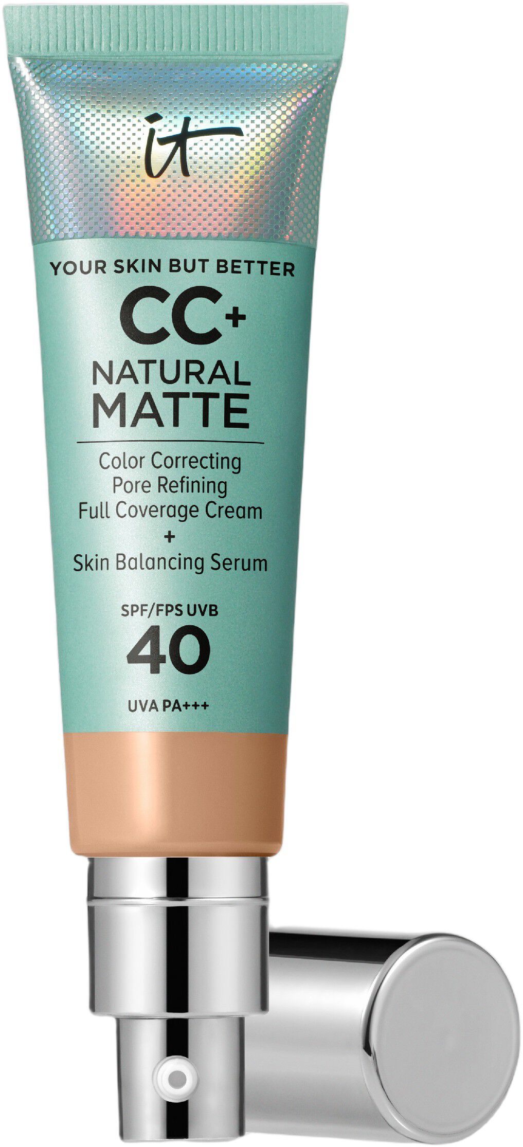 CC+ Cream Natural Matte Foundation with SPF 40