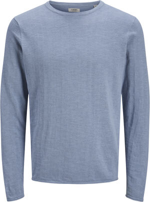 JREBNATURE SLUB KNIT CREW NECK