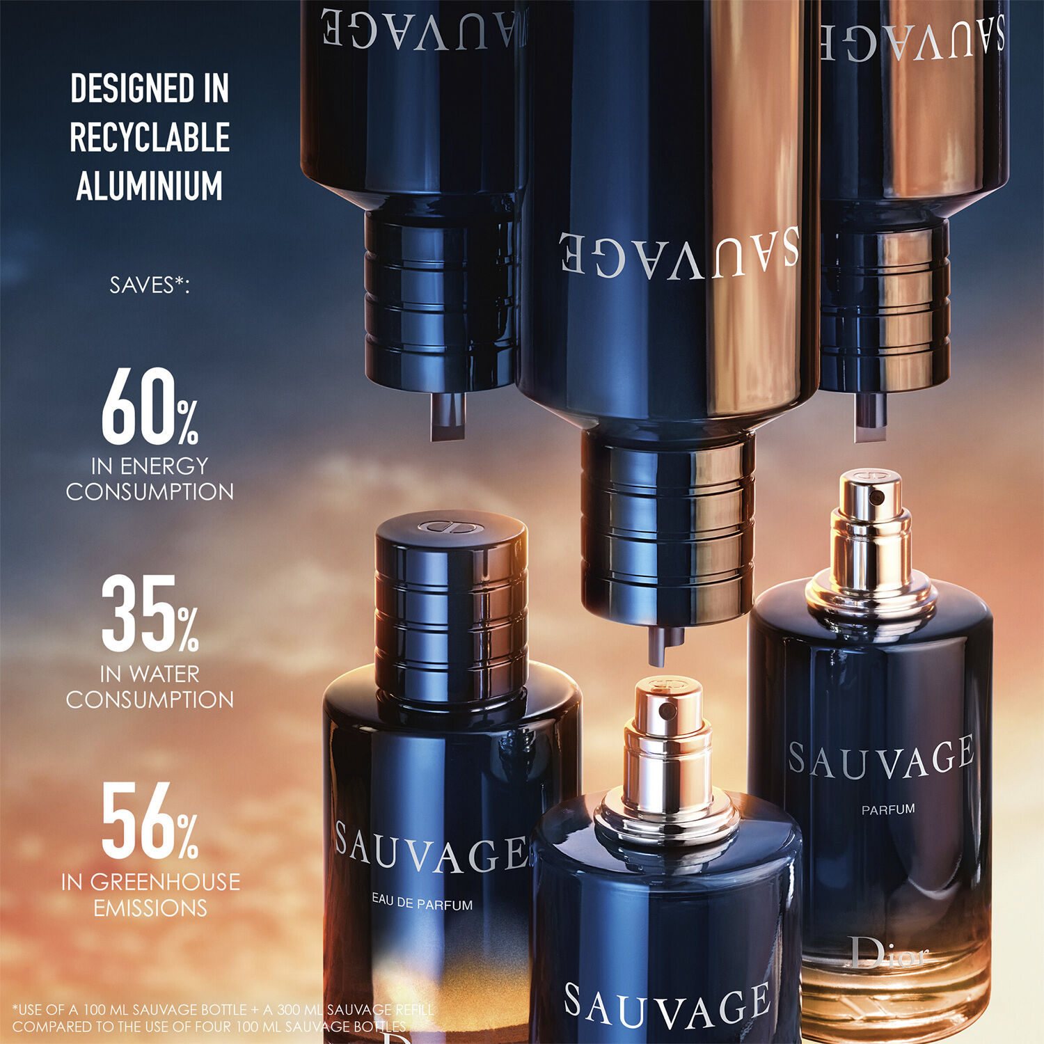 Sauvage Edp Refill 300ML