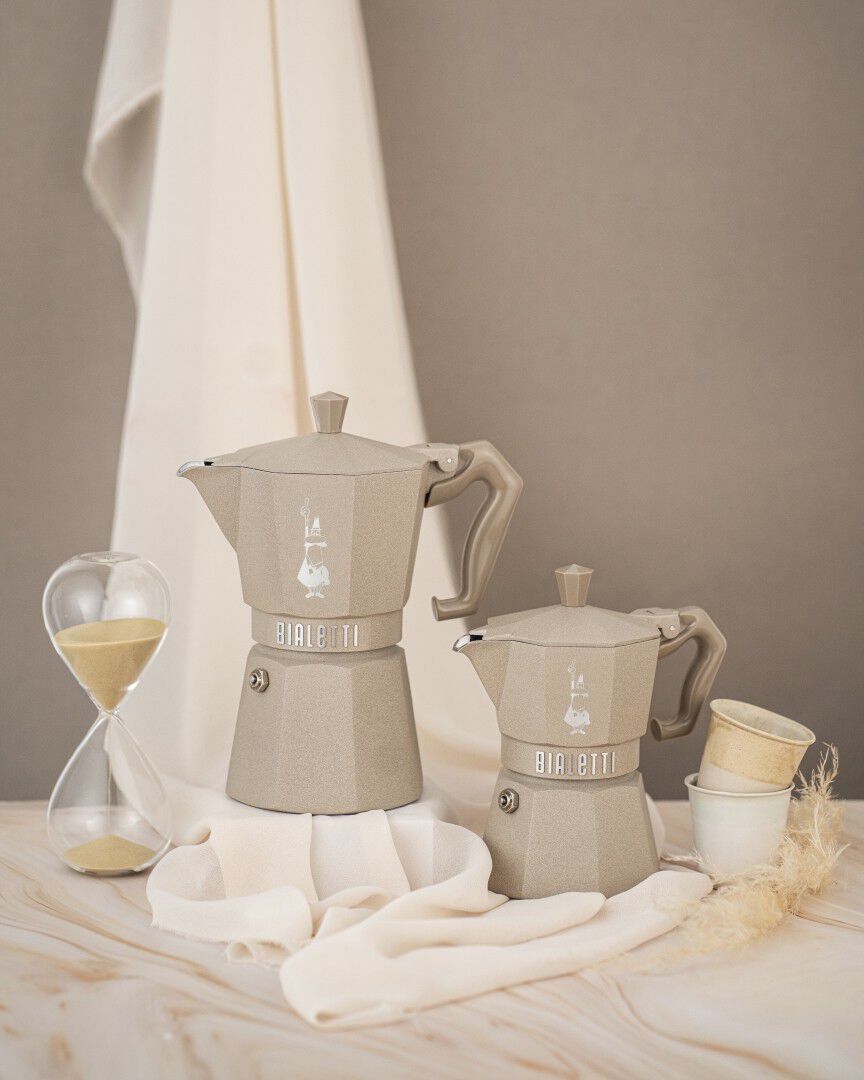 Moka Exclusive espressokande, 3 kop Induction Bialetti