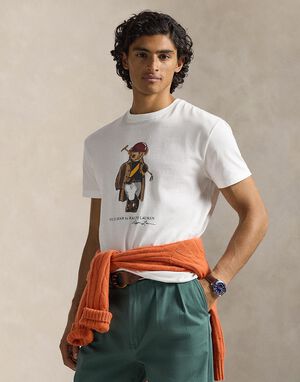 Custom Slim Fit Polo Bear T-Shirt