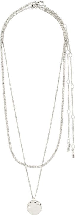 DECLAN necklace 2-in-1 set, silver-plated