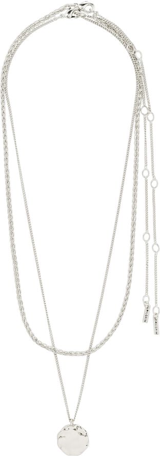 DECLAN necklace 2-in-1 set, silver-plated