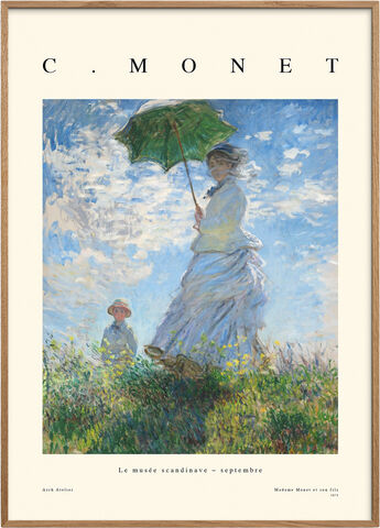 Claude Monet - Madame et son fils