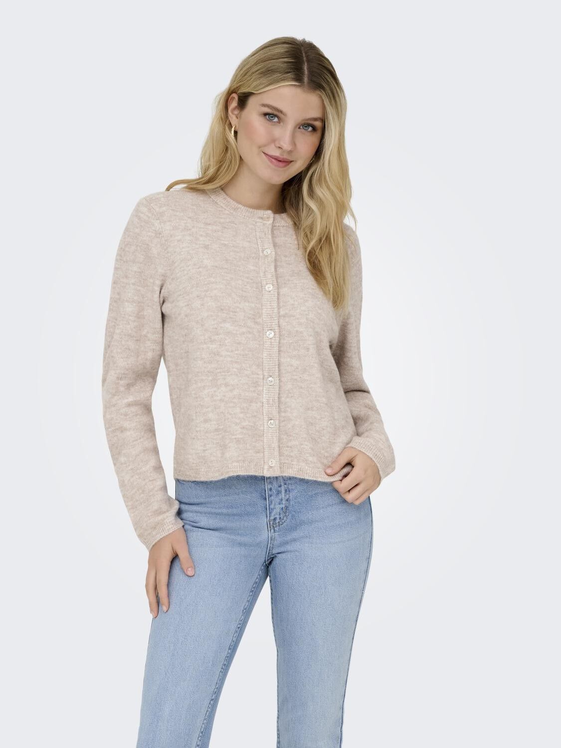 ONLSIMONI L/S O-NECK CARDIGAN KNT N