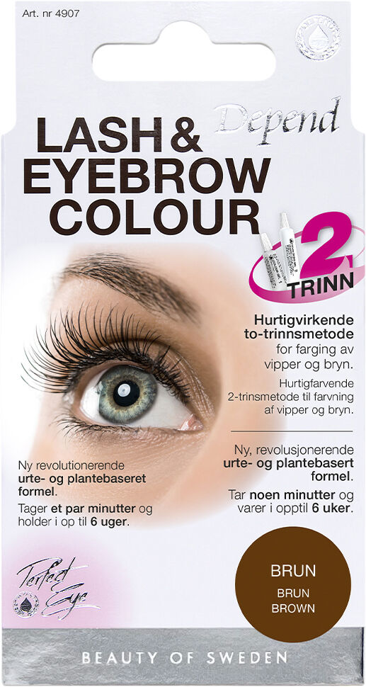 Lash/eyebrow col. Brown NO/DK