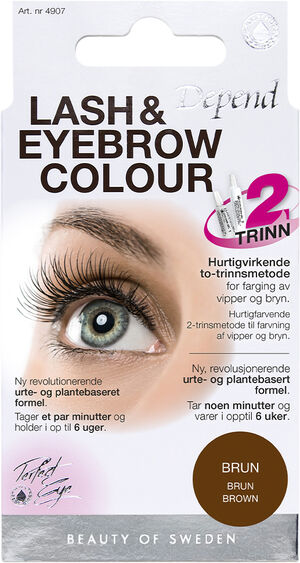 Lash/eyebrow col. Brown NO/DK