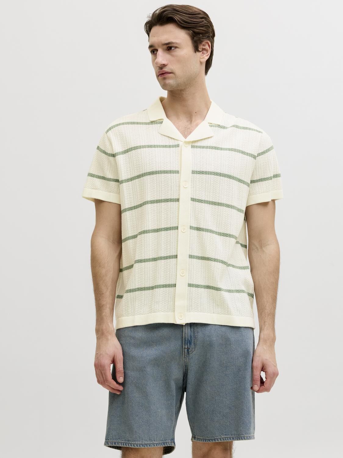 Jrebstance Knit Resort Shirt Ss