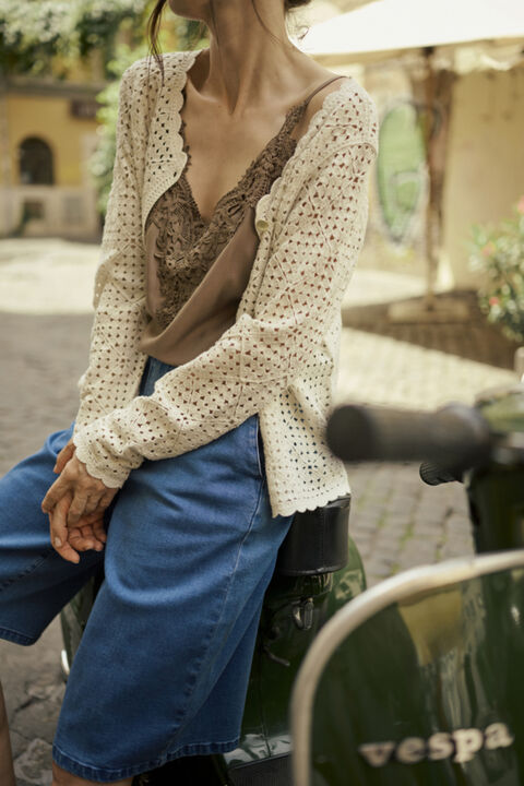 CRKip crochet cardigan