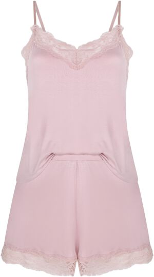 Pyjama Set Cami Jersey Lace Nana