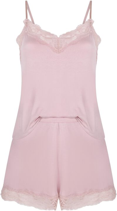 Pyjama Set Cami Jersey Lace Nana