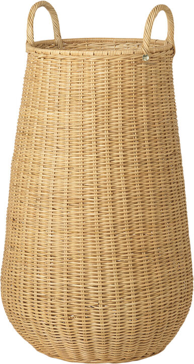 Braided Laundry Basket - Natural