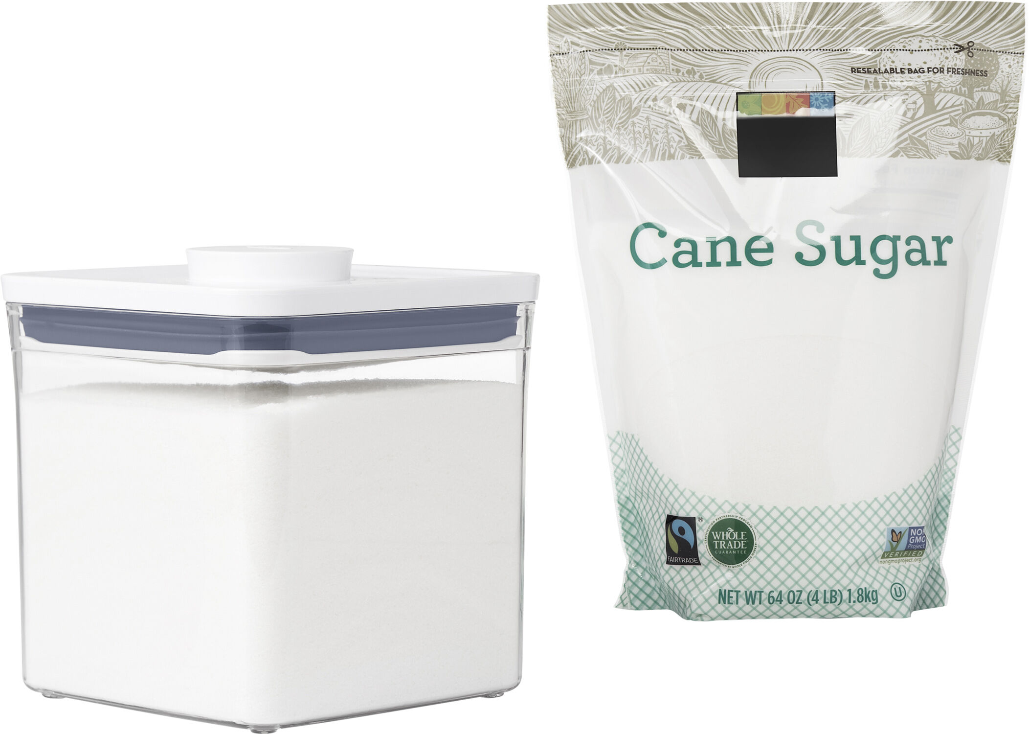 POP Container stort kvadrat, 2,6L