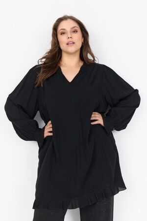 Curvy WA-SAFIA 3 Tunika Sort