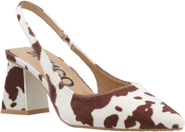 BIAMARALYN Slingback Smooth Faux Leather