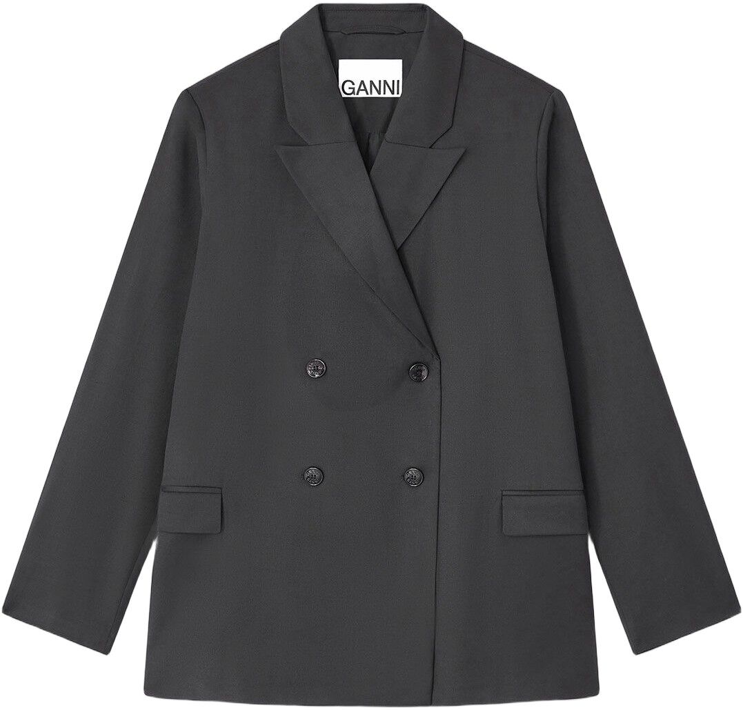 Calendered Wool Blazer