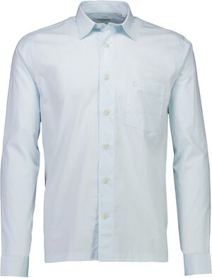 Straight hemline shirt L/S
